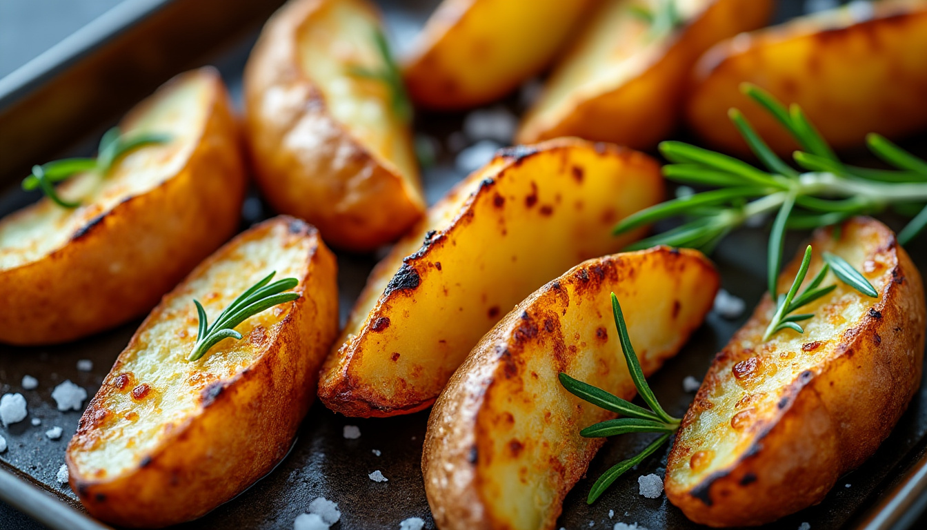 découvrez nos astuces et recettes pour réussir des pommes de terre au four croustillantes à souhait, un délice simple et savoureux pour toutes vos envies gourmandes.
